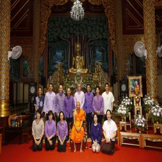 คณะทันตะฯ มช. จัดพิธีทำบุญเพื่ออุทิศเป็นพระราชกุศลถวายสมเด็จย่า เนื่องในโอกาสครบรอบวันสวรรคต