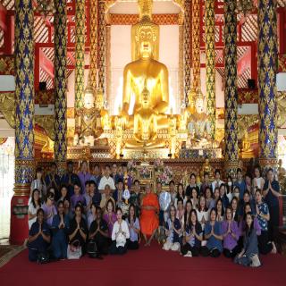 คณะทันตะ มช. ร่วมถวายเทียนพรรษา ณ วัดสวนดอก และวัดต้นเกว๋น สืบสานประเพณีเพื่อความเป็นสิริมงคล