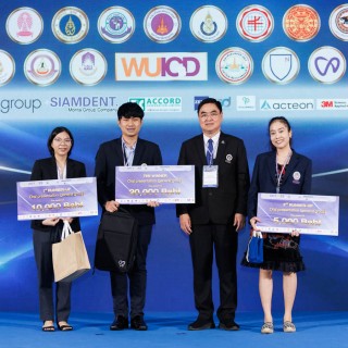 อาจารย์คณะทันตแพทยศาสตร์ ได้รับรางวัลรองชนะเลิศอันดับ 1 และอันดับ 2 ประเภท Oral Presentation ระดับบุคคลทั่วไป ในงานประชุม อ.บ.ท.ท. ครั้งที่ 20