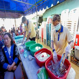 ทันตะฯ มช. ออกหน่วยทันตกรรมพระราชทาน มูลนิธิโครงการหลวง