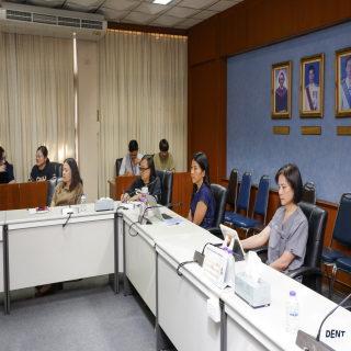 คณะทันตแพทยศาสตร์ มช. จัดประชุมคณะทำงาน OIT มุ่งยกระดับการเปิดเผยข้อมูลสาธารณะสู่มาตรฐานสากล