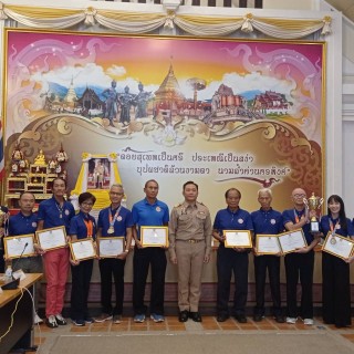 บุคลากรคณะทันตแพทยศาสตร์ มช. ได้รับเหรียญรางวัล ในการแข่งขันกีฬาและนันทนาการผู้สูงอายุแห่งประเทศไทย  ครั้งที่ 16 ประจำปี 2567