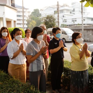 คณะทันตะฯ มช. จัดพิธีทำบุญเนื่องในโอกาสครบรอบ 53 ปี แห่งการสถาปนา