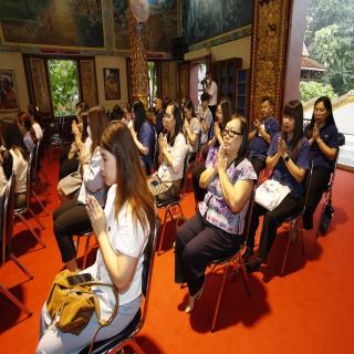 คณะทันตะฯ มช. จัดพิธีทำบุญเพื่ออุทิศเป็นพระราชกุศลถวายสมเด็จย่า เนื่องในโอกาสครบรอบวันสวรรคต
