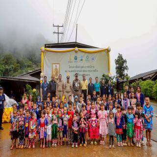 ทันตะฯ มช. ออกหน่วยทันตกรรมพระราชทาน มูลนิธิโครงการหลวง