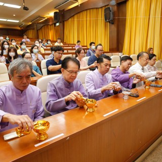 คณะทันตะฯ มช. จัดพิธีทำบุญเนื่องในโอกาสครบรอบ 53 ปี แห่งการสถาปนา