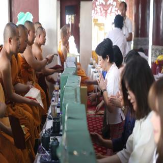 คณะทันตะฯ มช. ร่วมทอดกฐินสามัคคี เพื่อบูรณะกุฏิสงฆ์และอาคารปฏิบัติธรรม ณ วัดปันเสา