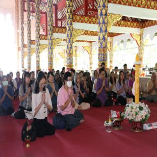 คณะทันตะ มช. ร่วมถวายเทียนพรรษา ณ วัดสวนดอก และวัดต้นเกว๋น สืบสานประเพณีเพื่อความเป็นสิริมงคล