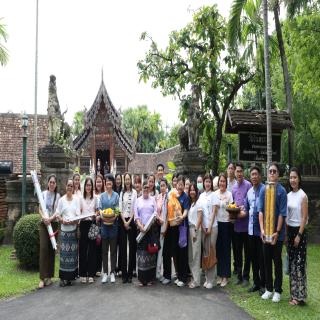 คณะทันตะ มช. ร่วมถวายเทียนพรรษา ณ วัดสวนดอก และวัดต้นเกว๋น สืบสานประเพณีเพื่อความเป็นสิริมงคล