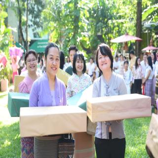 คณะทันตะฯ มช. ร่วมทอดกฐินสามัคคี เพื่อบูรณะกุฏิสงฆ์และอาคารปฏิบัติธรรม ณ วัดปันเสา